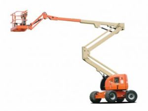 Telecopic boom lift